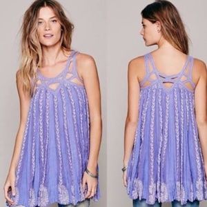 Free People FP One Tank Dress lilac